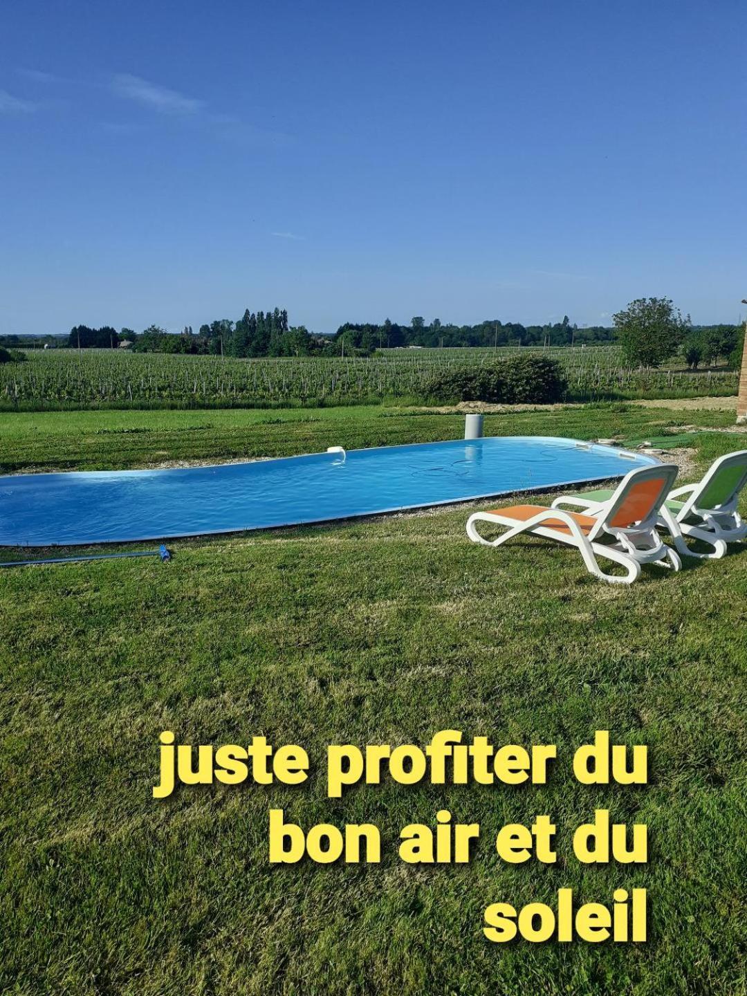 Les Morines Villa Eyrans-de Soudiac Exterior foto